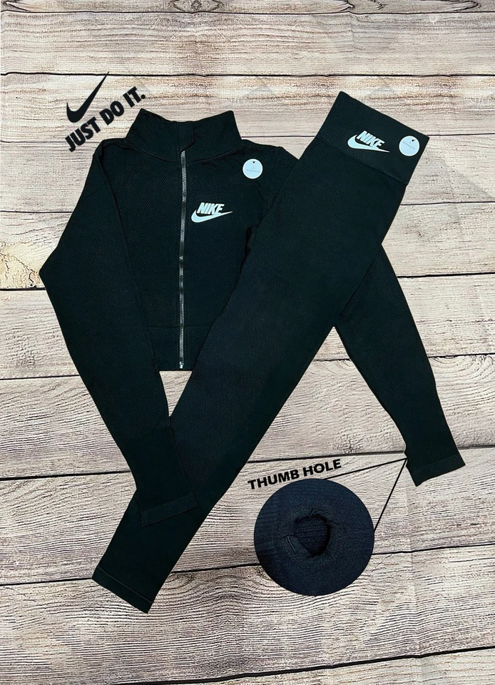 NIKE 2 Piece Seamless Suit Female (Stretchable) (SMALL) - Image 1 of 1