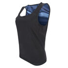(L/XL)Men Male Sweat Vest Shapewear Fitness Sauna Workout Quick Dry SLS