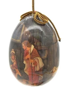 Vintage 1990 Roman Fontanini Collection Christmas Ornament Rare Nativity Jesus - Picture 1 of 4