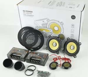 FOCAL ES 100KE K2 POWER EVO ELITE 2-WAY COMPONENT 4" BRAND NEW, MADE IN FRANCE - Picture 1 of 6