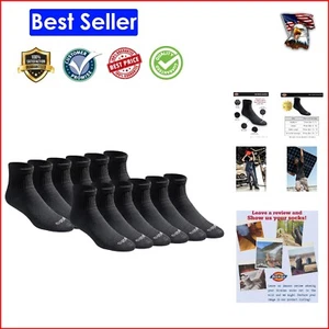High-Performance Quarter Socks for Men - Variety Pack Options, Full Cushion Foot - Picture 1 of 9