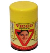 Vicco Vajradanti Ayurvedic Herbal Tooth Powder 100g treat pyorrhoea bleeding gum