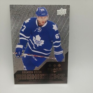 2014-15 UD Black Diamond Brandon Kozun Rookie Gems 3 Diamond - #197