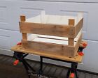 Upcycled Homewares Fruit Garden Plant Wooden Crate Storage Box