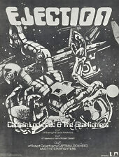 +++ 1973 CAPTAIN LOCKHEED Poster/Press Ad Single "Ejection"