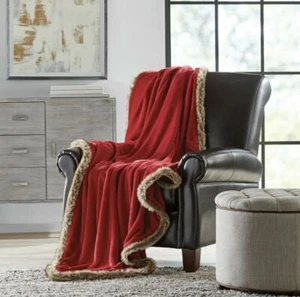 60"x70" Oversized Luxurious Reversible Lounge Throw Blanket (Choose Pattern) - Picture 1 of 21