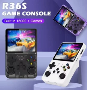 64 GB R36S Retro Handheld Console Linux - 15,000+ Games Preloaded - UK Stock - Picture 1 of 6