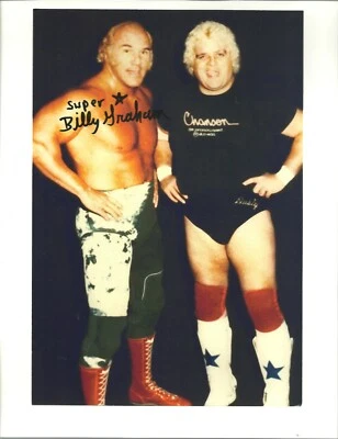 Superstar Billy Graham Signed Wrestling Photo w/COA w Dusty Rhodes PLEASE READ - Изображение 1 из 4