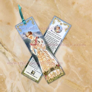 Marcador de escritura bíblica laminado Nuestra Señora de La Salette, Francia. - Imagen 1 de 3