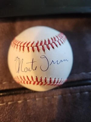Monte Irvin Signed Official National League Rawlings Baseball   - Image 1 of 3