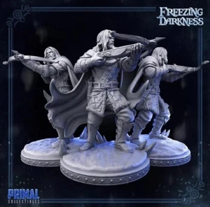 Ballestera Humano Masculino Miniatura Se Adapta a DND D&D Pathfinder Juego de Guerra TTRPG - Imagen 1 de 1