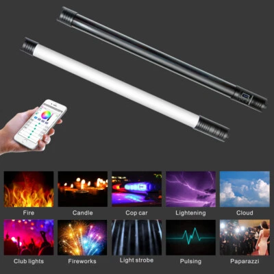 Yidoblo LT-RGB4 RGB Colorful Handheld Ice Stick LED Video Light Built-In Battery - Image 1 of 4