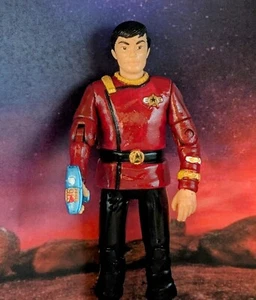 Star Trek Playmates Custom Figure Sulu WOK Wrath Of Khan Movie Monster Maroon - Picture 1 of 3