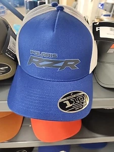 Polaris RZR 3D Logo Trucker Cap, Blue | 2865583 - Picture 1 of 1