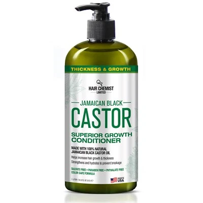Acondicionador de ricino negro jamaicano Hair Chemist Superior Growth 33,8 oz Foto 1 de 4