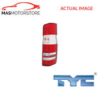 REAR LIGHT TAIL LIGHT LEFT TYC 11-11446-01-2 I NEW OE REPLACEMENT