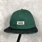Vans Hat Cap Adult One Size Green Snapback Trucker Skater Streetwear Urban