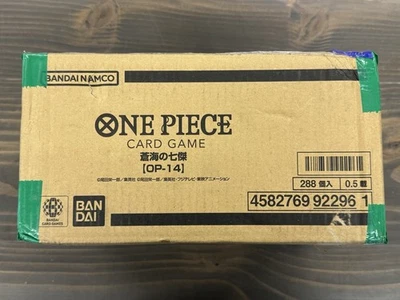 One Piece Card Game The Azure Sea’s Seven OP-14 Sealed Case (12 Boxes) JAPANESE! - Image 1 of 4