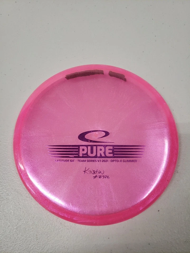 RARE Latitude 64 Kristin Tattar 2021 Team Series V.1 Opto-X Glimmer Pure - 173 g - Image 1 of 4