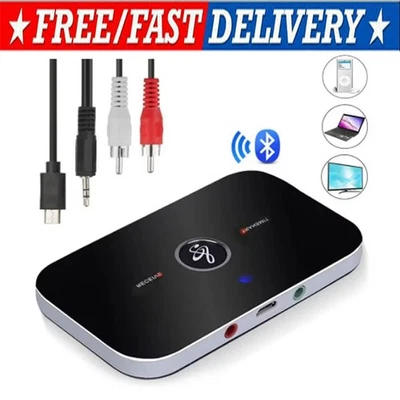 Bluetooth Transmitter & Receiver Wireless Adapter For Home stereos/speakers Lot - Image 1 of 4