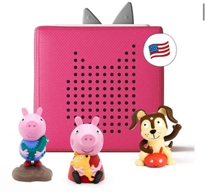 Juego de inicio de reproductor de audio Toniebox con Peppa Pig, George y Playtime Puppy - Imagen 1 de 1