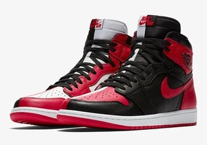 ✅ Nike Air Jordan 1 Retro High OG Homage To Home SIZE 5.5 GS | Bred Chicago Toe - Picture 1 of 12