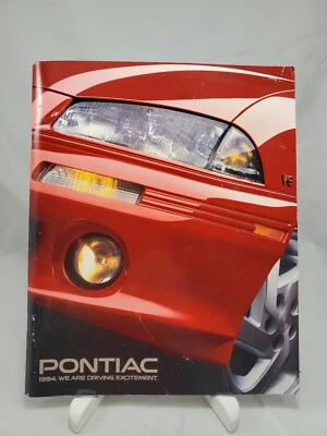 Pontiac 1994 catálogo de ventas a color - Firebird, TransAm, GrandAm, Bonneville, etc. Foto 1 de 4