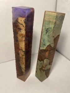 2 hybrid stabilized pen/striker turning blanks - Picture 1 of 1