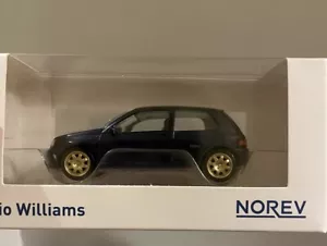 Modellino Norev Renault Clio Williams 1 1993 Blu 1/43 1:43 Metallo, IN Scatola - Foto 1 di 4