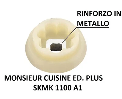 Giunto metallo per Silvercrest Monsieur Cuisine Edition Plus SKMK 1100 A1 - Immagine 1 di 4