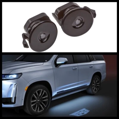 2021-2025 Escalade Mirror Puddle Light Kit w/Cadillac Logo GM OEM NEW 84388982 - Image 1 of 4