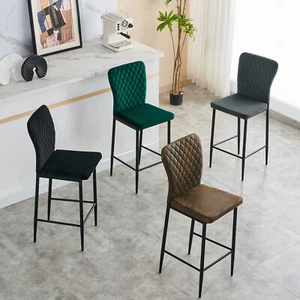 Bar Stools Set of 2 4 Breakfast Bar Chairs Counter Kitchen Island Dining Room - Picture 1 of 61