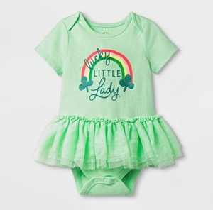 Cat & Jack Baby Girls Bodysuit Size 12M - Picture 1 of 9
