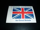 alter Aufkleber Sticker  Union Jack Specially manufactured foe Great Britain
