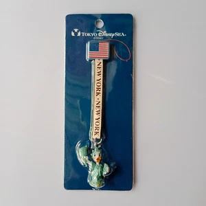 Estatua de la Libertad Disney Pato Donald Nueva York Key Hoder recuerdo Tokio - Imagen 1 de 4
