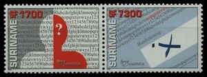 Surinam 2002 - Mi-Nr. 1842-1843 ** - Estampillada sin montar o nunca montada - Analfabetismo - Imagen 1 de 1