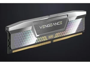 Corsair VENGEANCE® 48GB (2x24GB) DDR5 CUDIMM 8000MT/s CL38 Memory Kit - Silver - Picture 1 of 1