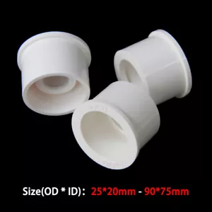 PVC Pipe Eccentric Reducing Bushing Fittings Connector Joints 20mm-90mm White - Picture 1 of 4