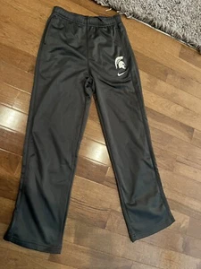 NIKE THERMA-FIT Pants Size XL Gray Drawstring Waist Boys Spartans - Picture 1 of 1