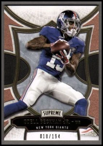 Topps Supreme Copper #18 2015 Odell Beckham Jr. - casi nuevo- como nuevo - Imagen 1 de 2