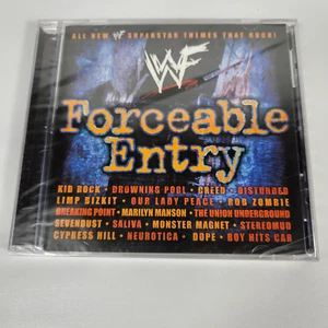 WWF Music CD Forceable Entry Various Artists 2002 Sony Theme Songs that Rock!! - Imagen 1 de 7