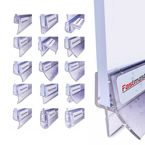 Duschdichtung Wasserabweiser Ersatzdichtung Duschprofil Duschtrdichtung Magnet - Bild 1 von 80