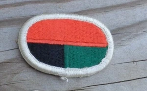 PARACHUTE BACKGROUND OVAL, 112TH SIGNAL BATTALION (AIRBORNE) (SO) - Foto 1 di 1