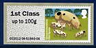  Gloucestershire Old Spots Pig on a self adhesive stamp Unmounted Mint 