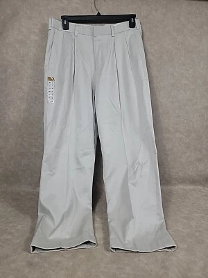 Брюки для гольфа мужские 34x30 Axist хаки функциональные плиссированные спереди без железа алебастровые - Изображение 1 из 4