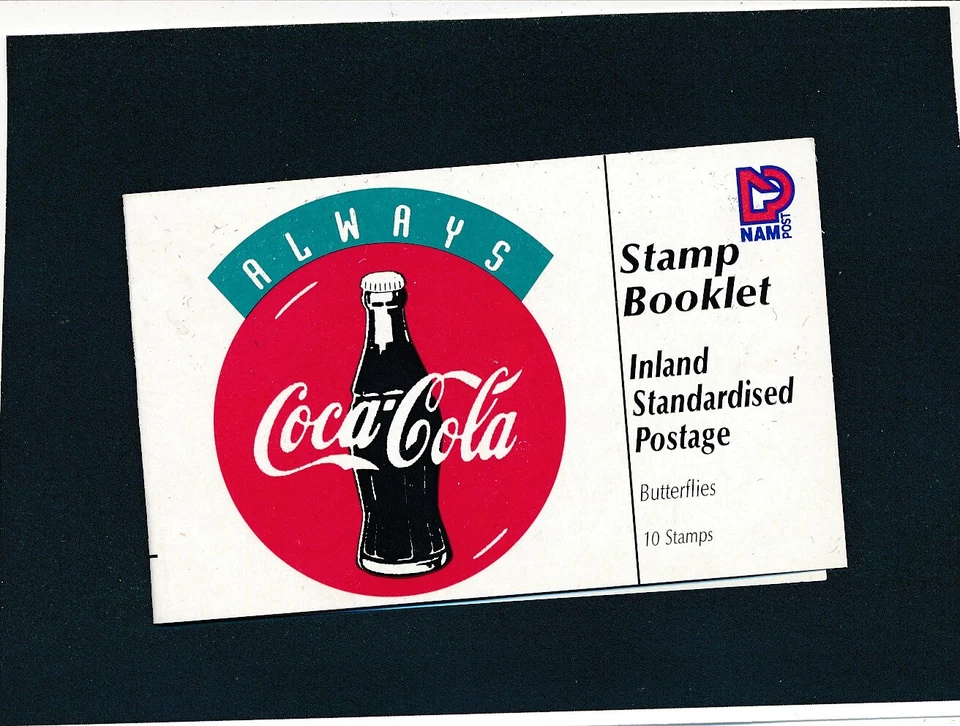 Nambia 1994 folleto completo Scott 745A folleto completo sellos de mariposa 1C Foto 1 de 2