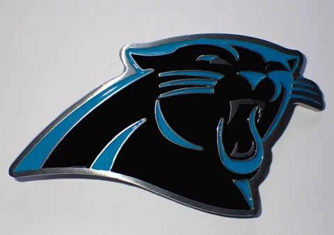 CAROLINA PANTHERS LOGO BELT BUCKLE LICENSED NEW Cover