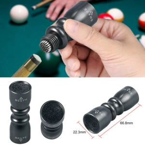 3in1 Snooker Billiard Pool Cue Tip Repair (Pick/Shape/Scuff) Tool Accessory Grey - Picture 1 of 12