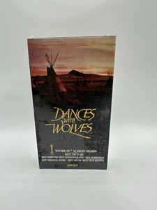 Sealed VHS – Dances with Wolves (1990) Orion Home Video – Brand New! - Picture 1 of 6