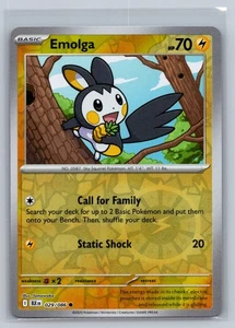 Englisch Emolga Reverse Holo 029/086 Black Bolt Pokemon Near Mint+ - Bild 1 von 2